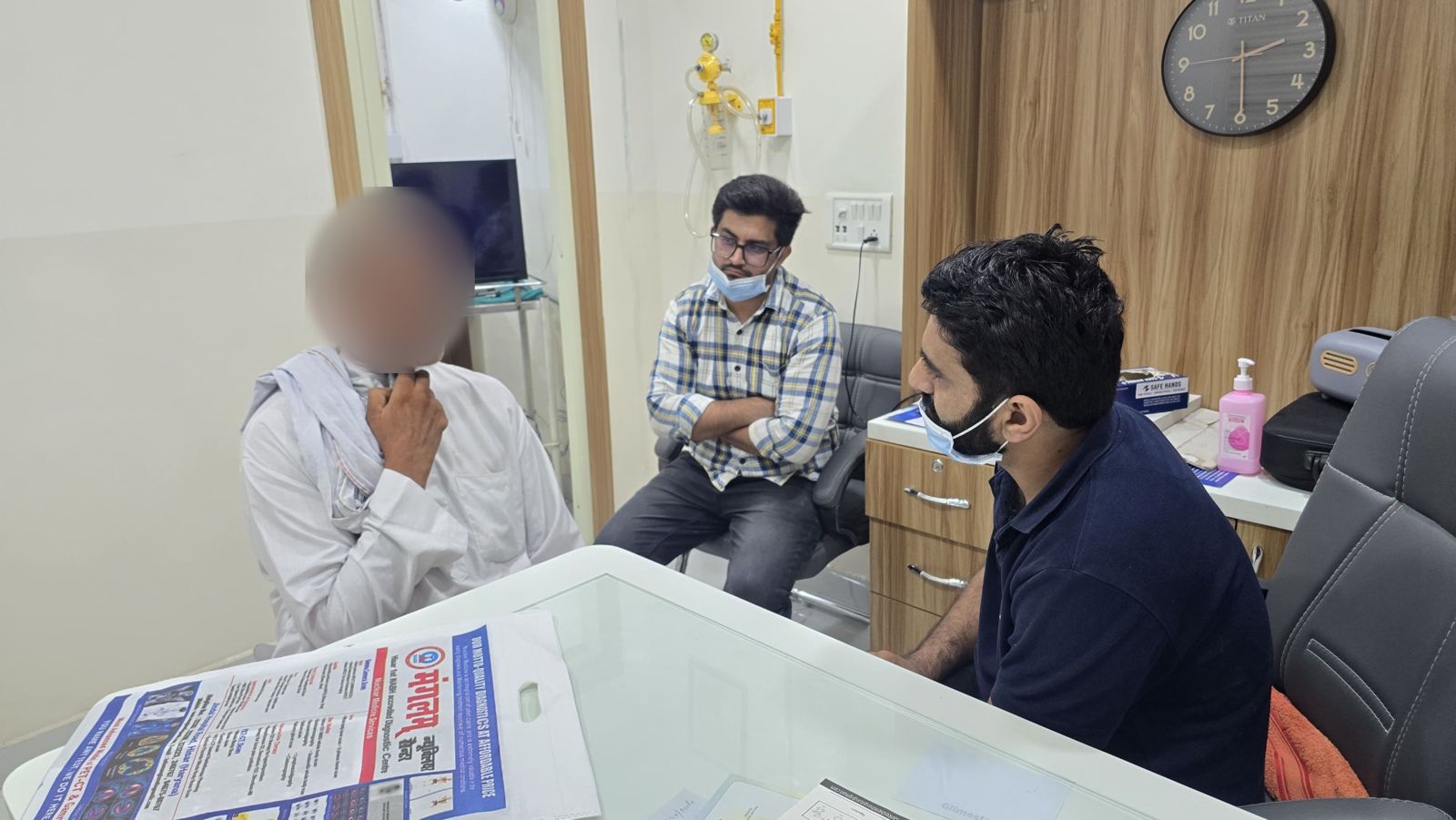 ENT consultation at Santosh, Hisar
