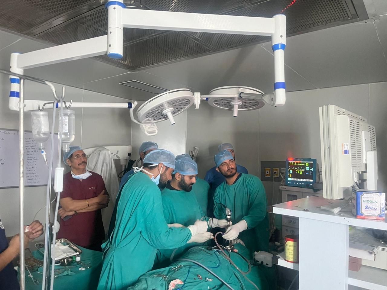 Nasal surgery at Santosh, Hisar